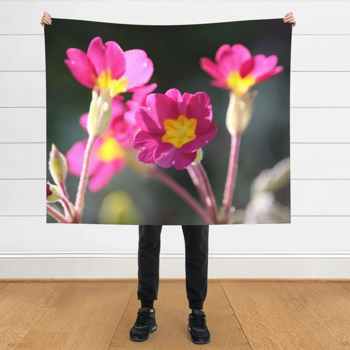 

Primrose Throw Blanket Luxury Designer Soft Beach Comforter Blankets
