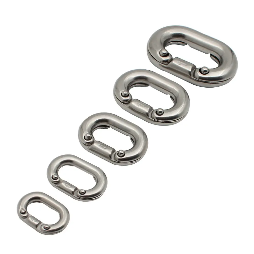 5/6/8/10MM Marine Grade Stainless Steel 316 Chain Join Link