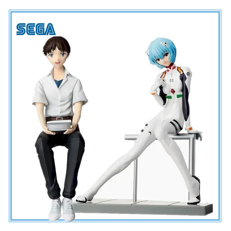 

New in Stock Original SEGA NEON GENESIS EVANGELION Ayanami Rei PVC 17CM Anime Character Model Collection Toys Gifts