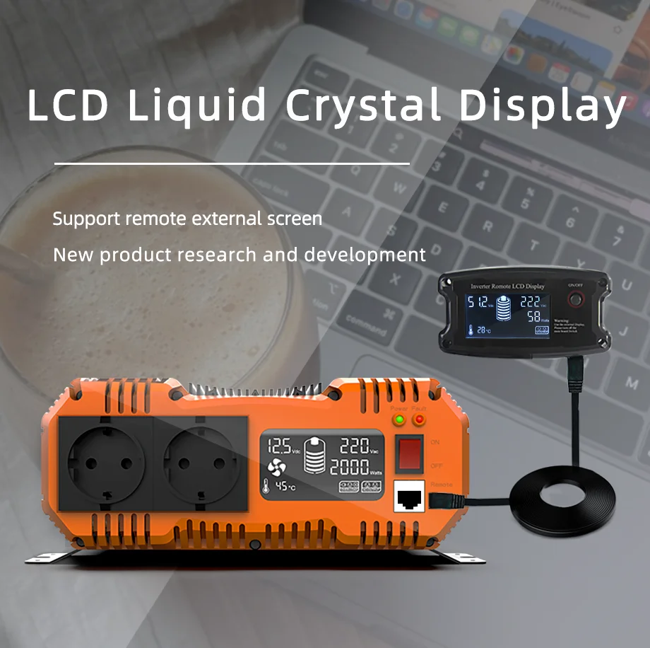 Pure Sine Wave Off Grid Inverter for 12V 24V 48V DC to 110V 220V AC 3000W 6000W Solar Power Inverter for Home Backup Energy view 6