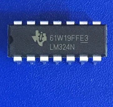 10~100pcs/lot LM324 LM324N DIP-14 100% Brand New Original.