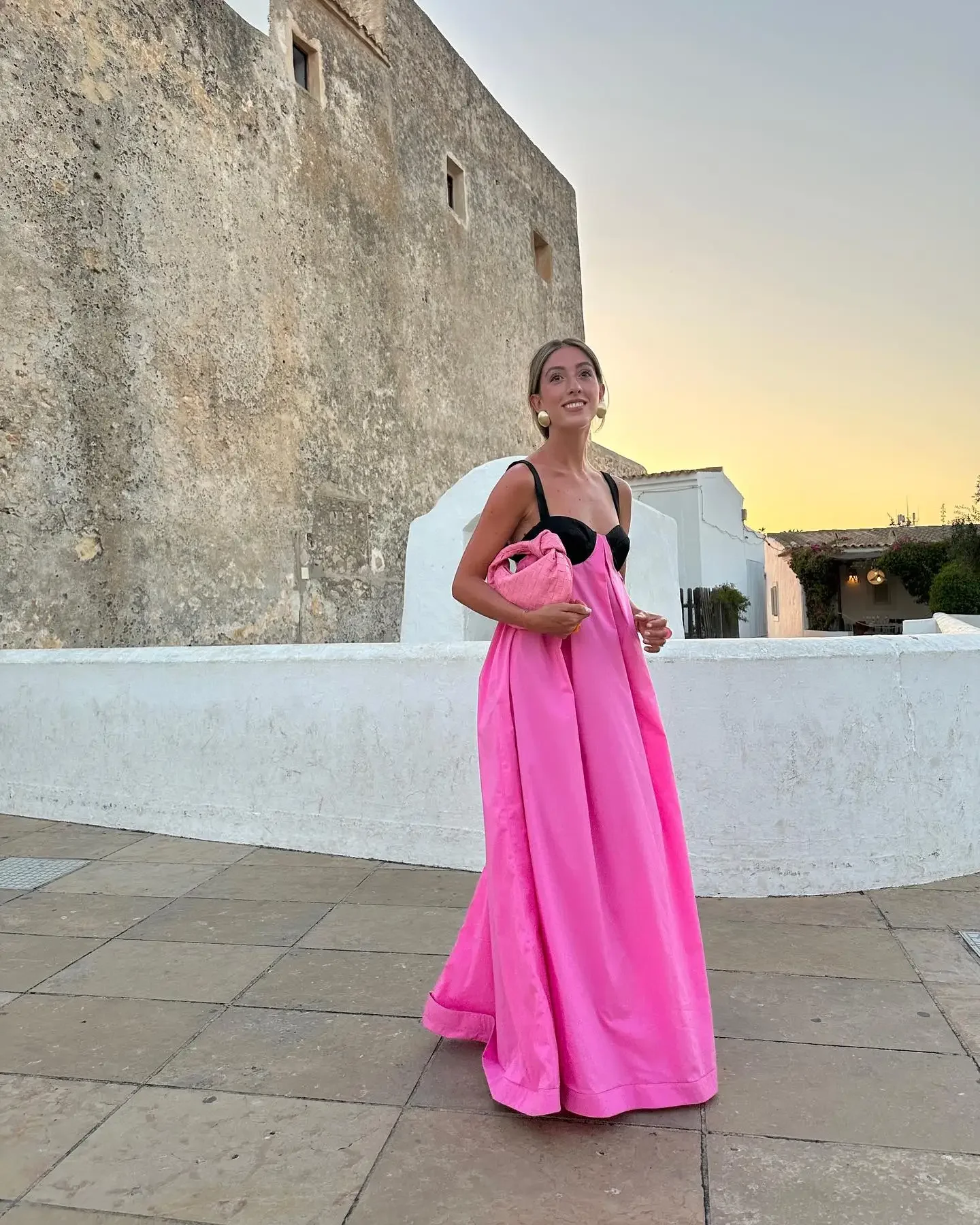 

2024 Summer Fashion Women Backless Lace Up Spaghetti Strap Maxi Dress Elegant Off Shoulder Loose Female Holiday Beach Vestidos