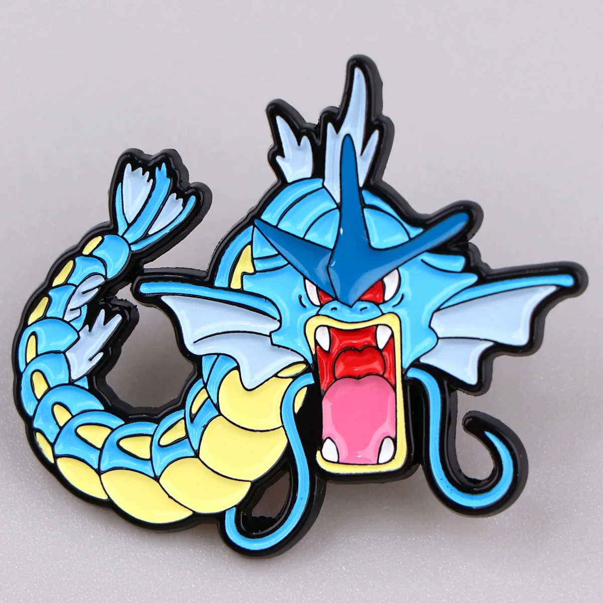 

Fierce Blue Dragon Pin Cool Character Enamel Pin Men's Brooch Backpack Jeans Badge Brooches for Clothing Badge Jewelry Accessory