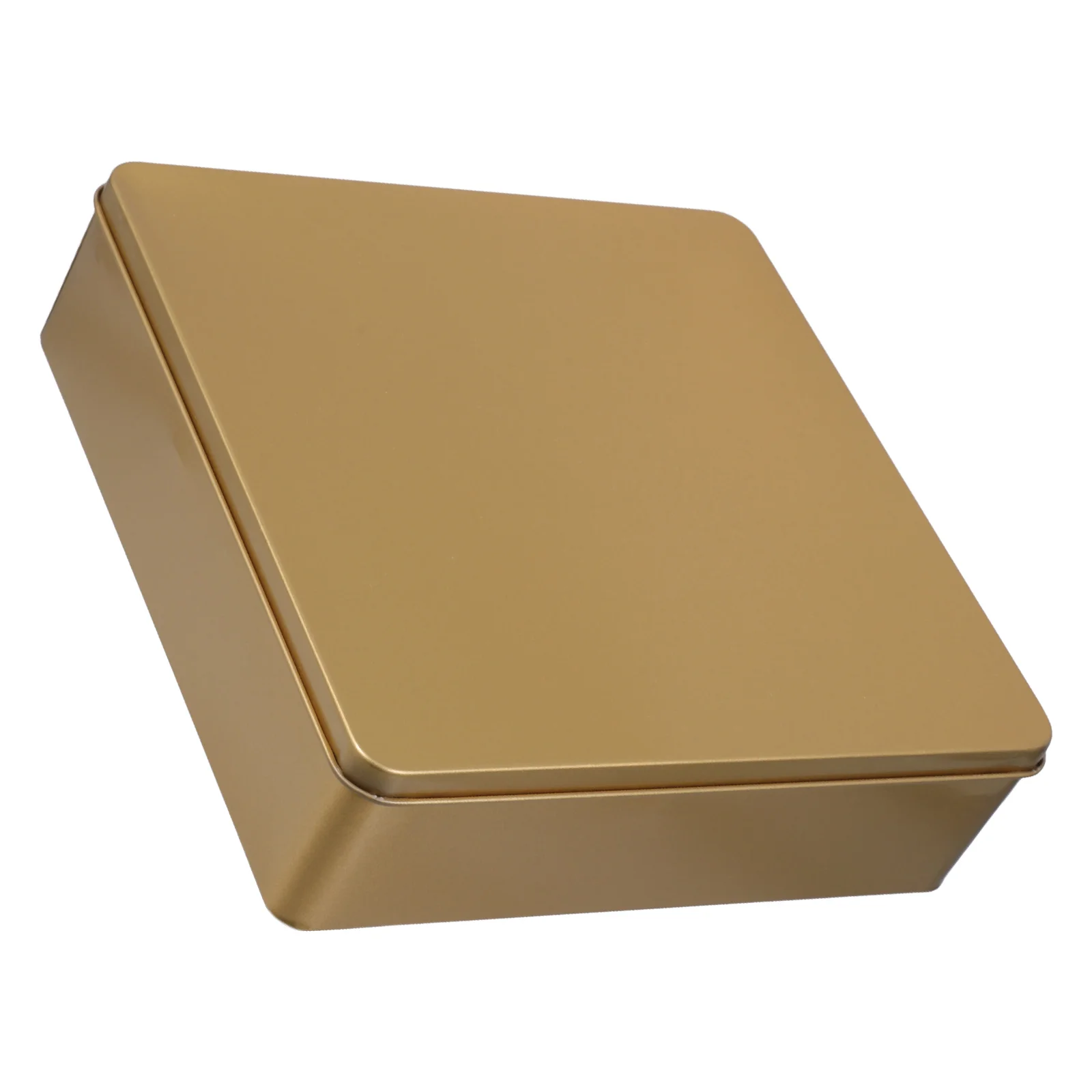 

Storage Box Square Cookie Tin Tins with Lids Boxes Empty for Cookies Containers Packing Metal Plate