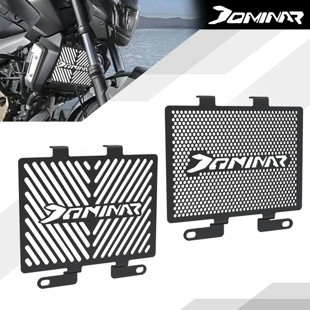 

For BAJAJ DOMINAR 250/400 Dominar 250 400 2017-2024 2023 2022 2021 Motorcycle Accessories Radiator Guard Grille Cover Protector