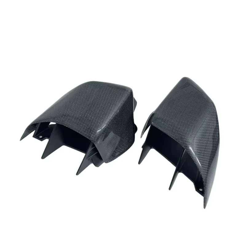 Para ducati streetfighter v4 v4s v4r 2018-2023 2022 2024 motocicleta de fibra de carbono asas fixas aerodinâmicas spoilers vento fixo capa