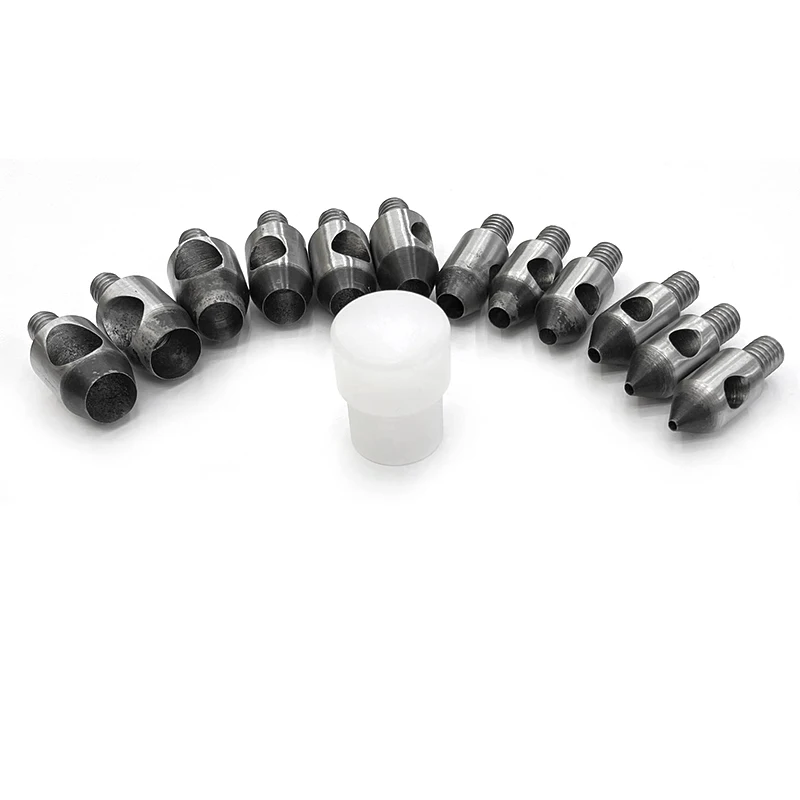 Sondaj delikleri Die panç kalıbı 2 /2.5/3/4/5/6/7/8/9/10/11/12mm perçin düğmesi basınç makinesi delme adanmış aracı