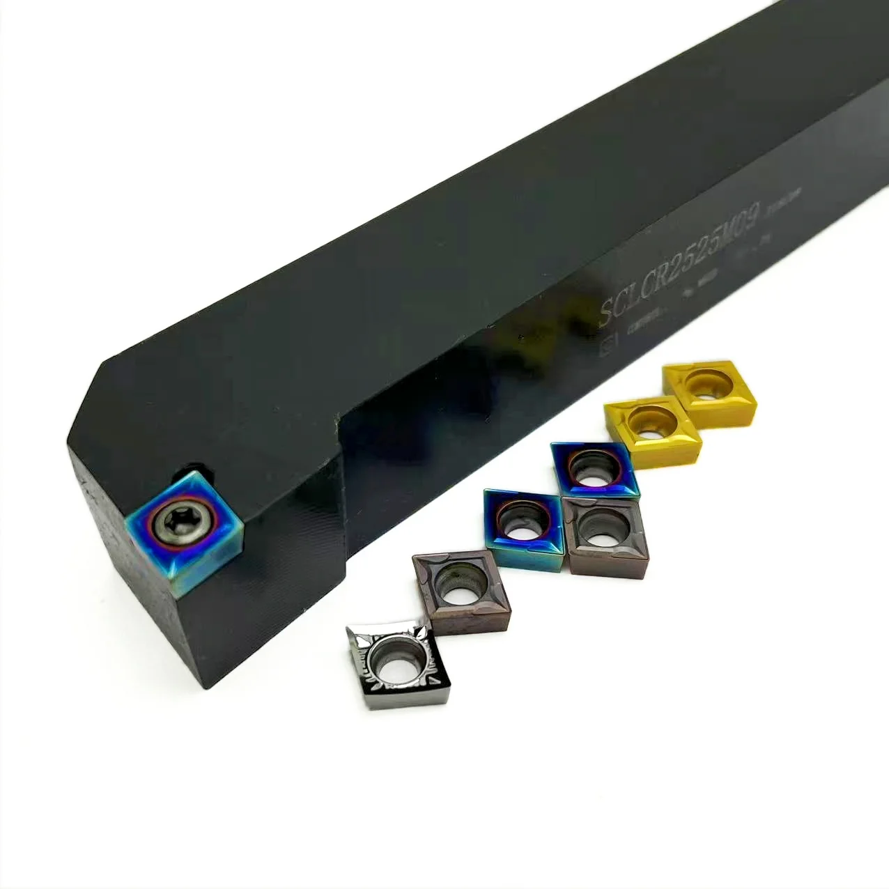 CCMT09T304 إدراج لجودة عالية CNC تحول ، حامل أداة مخرطة ، أداة تحول خارجية ، SCLCR1616H09 ، SCLCR2020K09 ، SCLCR1212H09