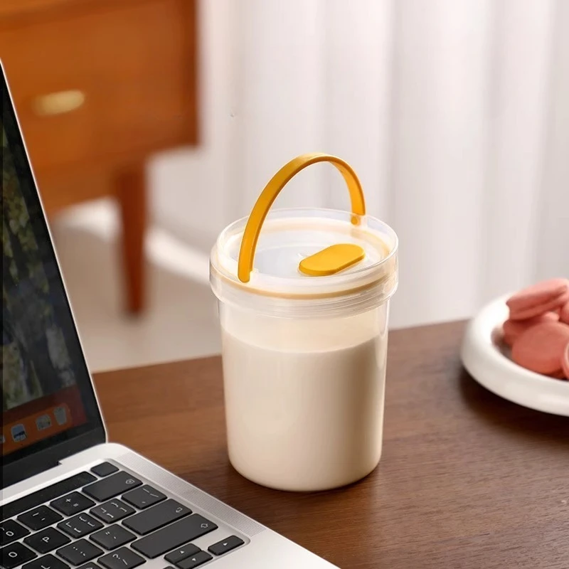 Breakfast Special Soybean Milk Cup Household Portable Food Grade High Temperature Resistant Microwave Oven Heating Milk Cup New