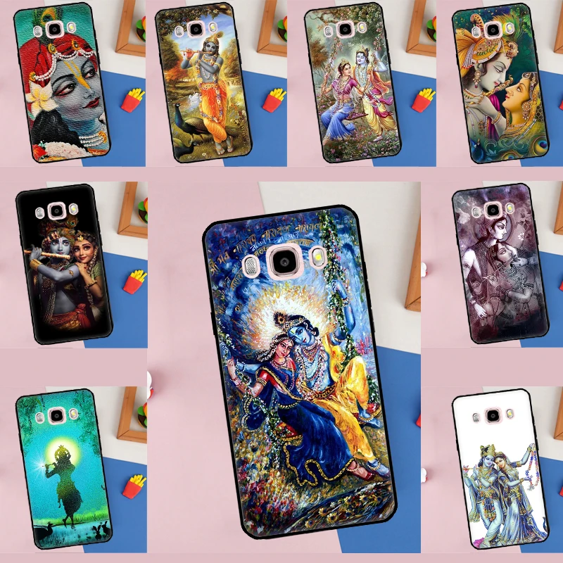 Lord Krishna Radha Case For Samsung Galaxy A6 A8 Plus A7 A9 J4 J6 J8 2018 J1 J3 J5 J7 2016 A3 A5 2017 Cover