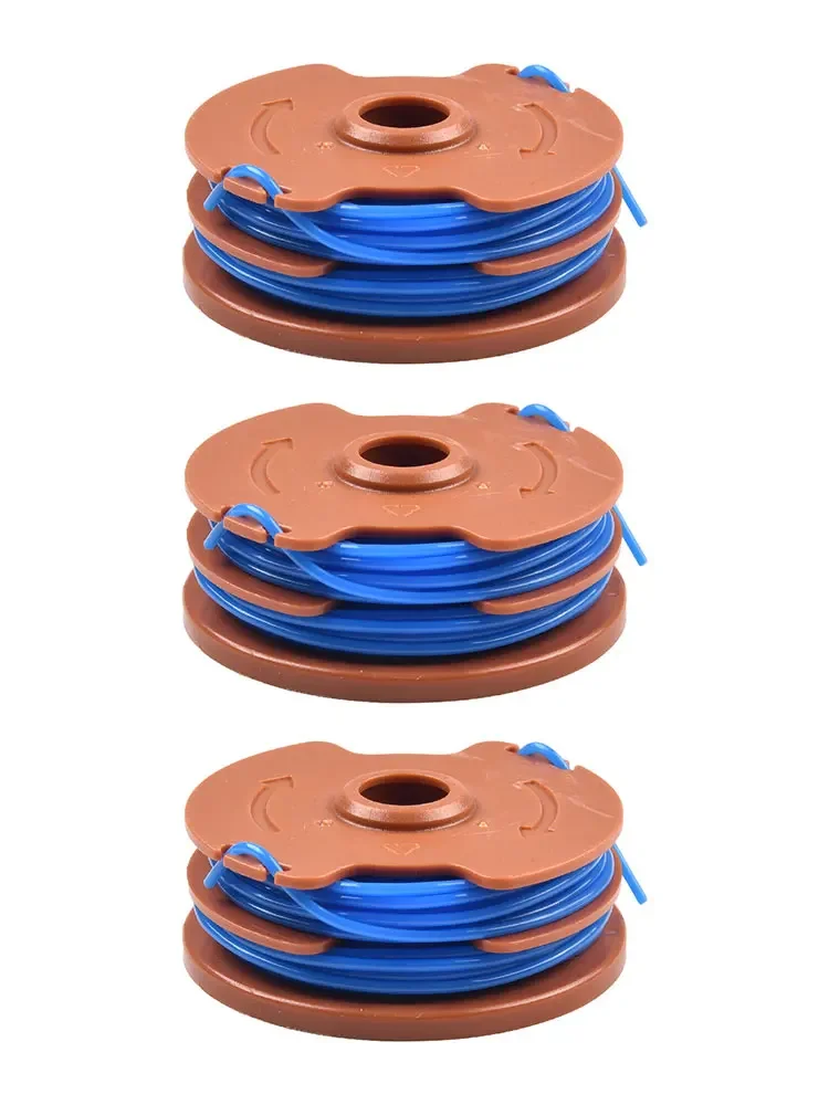 3 Spool And Twin Line Kit For TTB820GGT 600W Grass Edge Trimmer 0.5mm Diameter Line Optimized For Precision Trimming