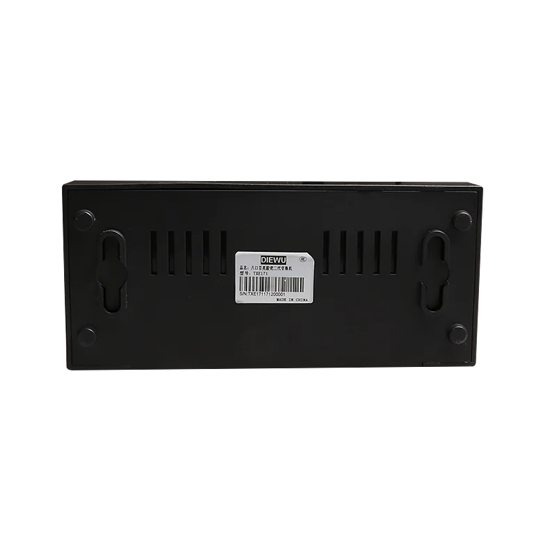 10PCS Diewu Unmanaged 8 Port Ethernet Hub 10/100m Vlan Netzwerk Switch