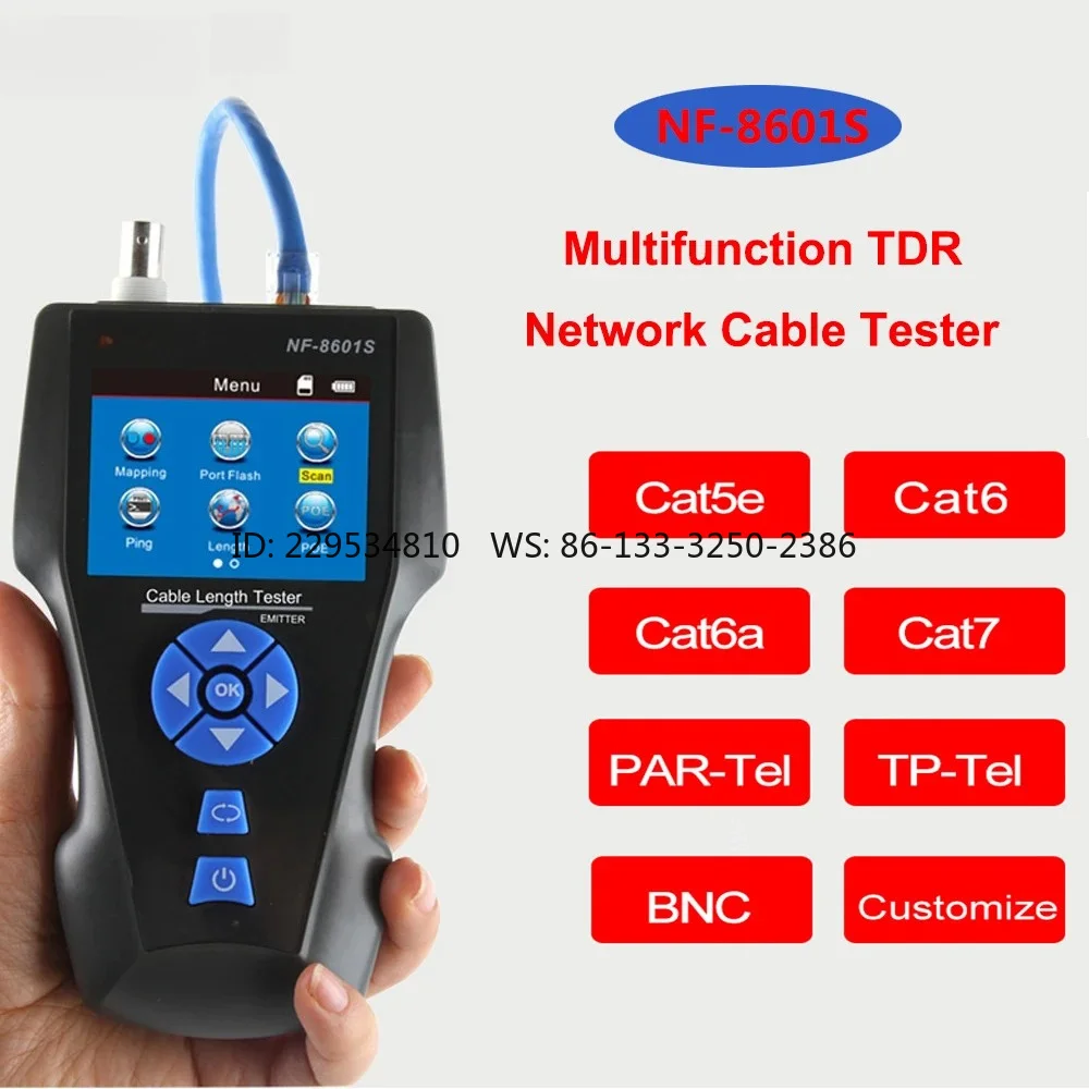 NF-8601S Multifunction TDR Enthernet Cable Tester  Multifunction Network Tester