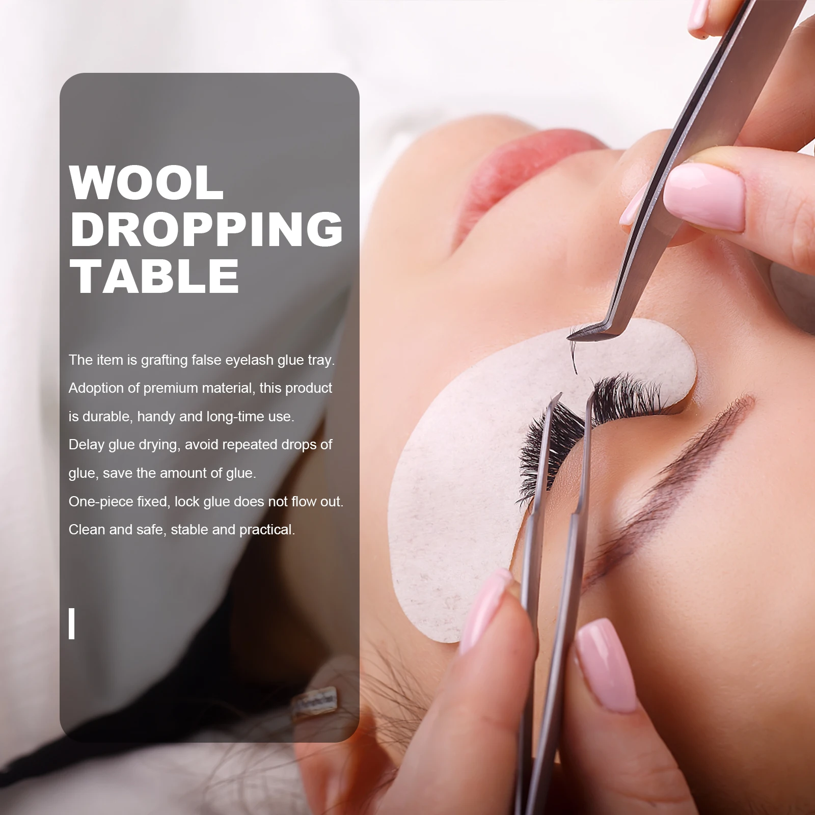 40 قطعة تطعيم رمش الغراء الحاويات تأخير حامل العملي دائم رمش تمديد لوازم الغراء صينية تأخير حامل #2