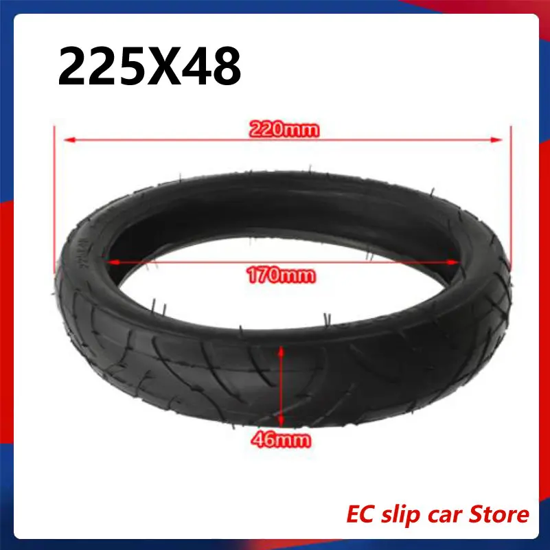 Anti-Skid and Wear-Resistant 225x48 Pneumatic Tire Suitable for  Electric Scooter Stroller  Accessories