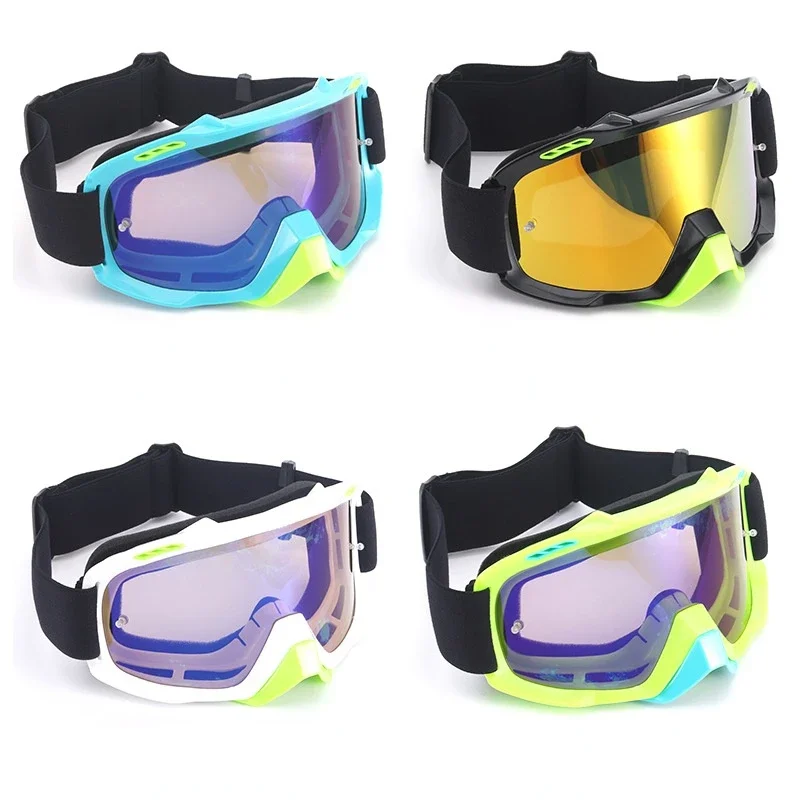 Gafas para motocicleta al aire libre, lentes para ciclismo, MX, todoterreno, esquí, ATV, Dirt Bike, carreras, Motocross, casco, 2024