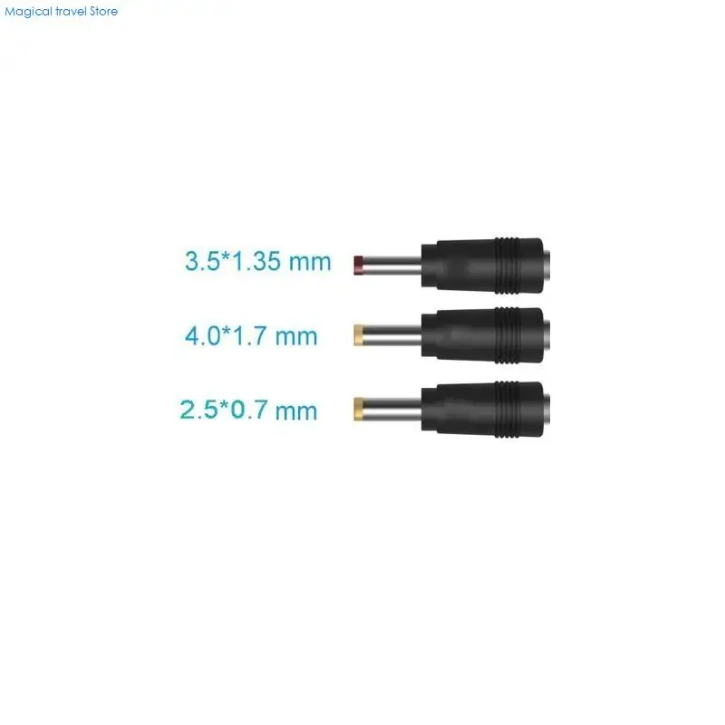 N2UB USB C Type C PD to 12V 2.5 3.5 5.5x2.5mm Power Supply Cable for Wireless Router Laptop Dot 3/4 Speaker WiFi Camera