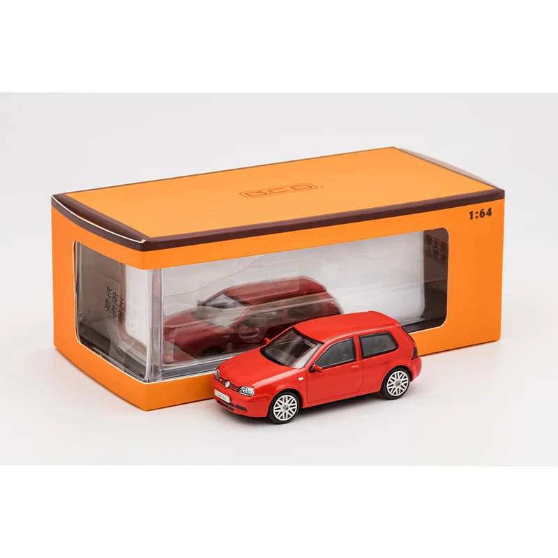 GCD 1/64 Golf GTi MK4 Vintage Model Cars Vehicle Diecast Car Collection Toy Station Vehicle with Display Box Gifts For Children