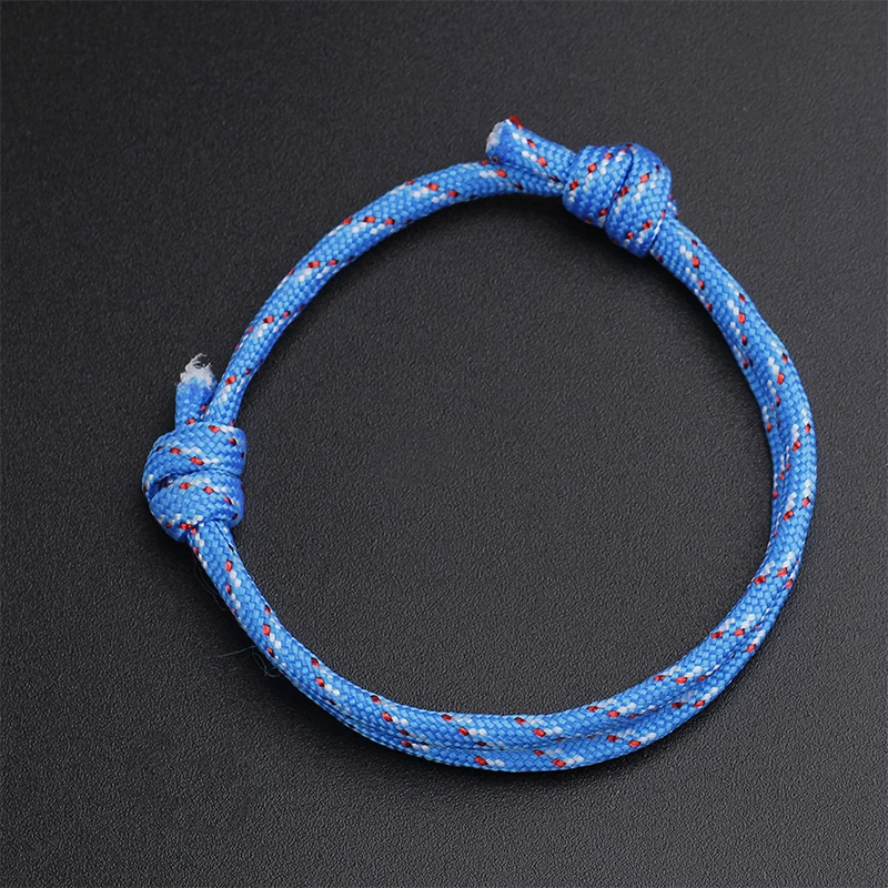 Minimalist Nautical Braided Rope Surfer Bracelets Handmade Adjustable Rope Bracelet For Men Women Couple Bracelet Jewelry Gift - view 6