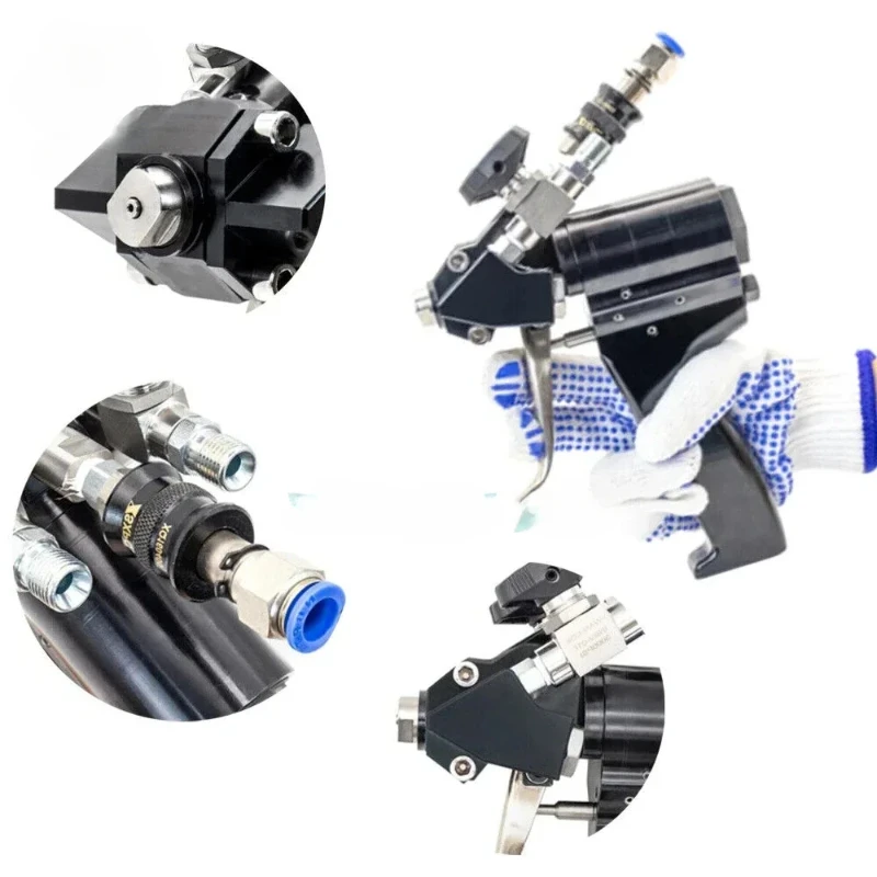 PU P2 مسدس رش رغوي من مادة البولي يوريثين PU Gun 35Mpa مع مجموعة الملحقات عالية الجودة #2