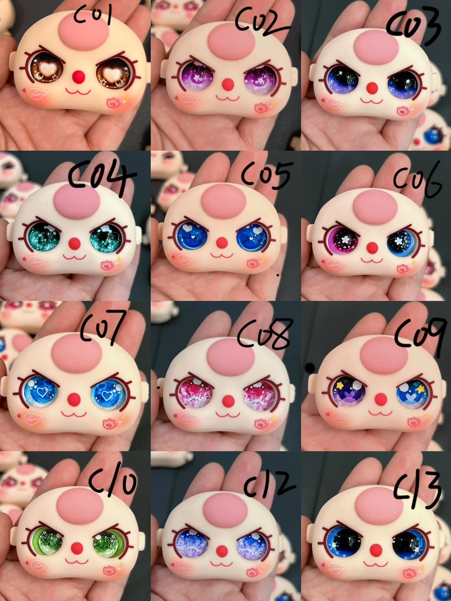 Liila 600% Baby Three Bb3 400% 200% 100% Customized Handmade Surprise Eyes Accessories 