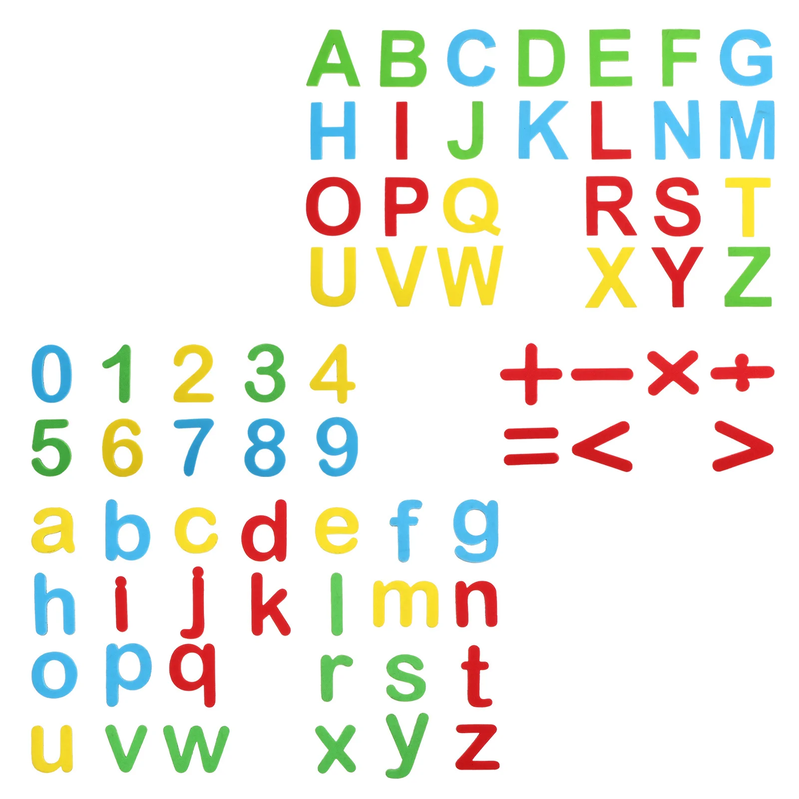 

26 Uppercase 26 Lowercase 17 Numbers Alphabet Magnets Educational Letters For Fridge Spelling A-Z Alphabet Refrigerator Magnets