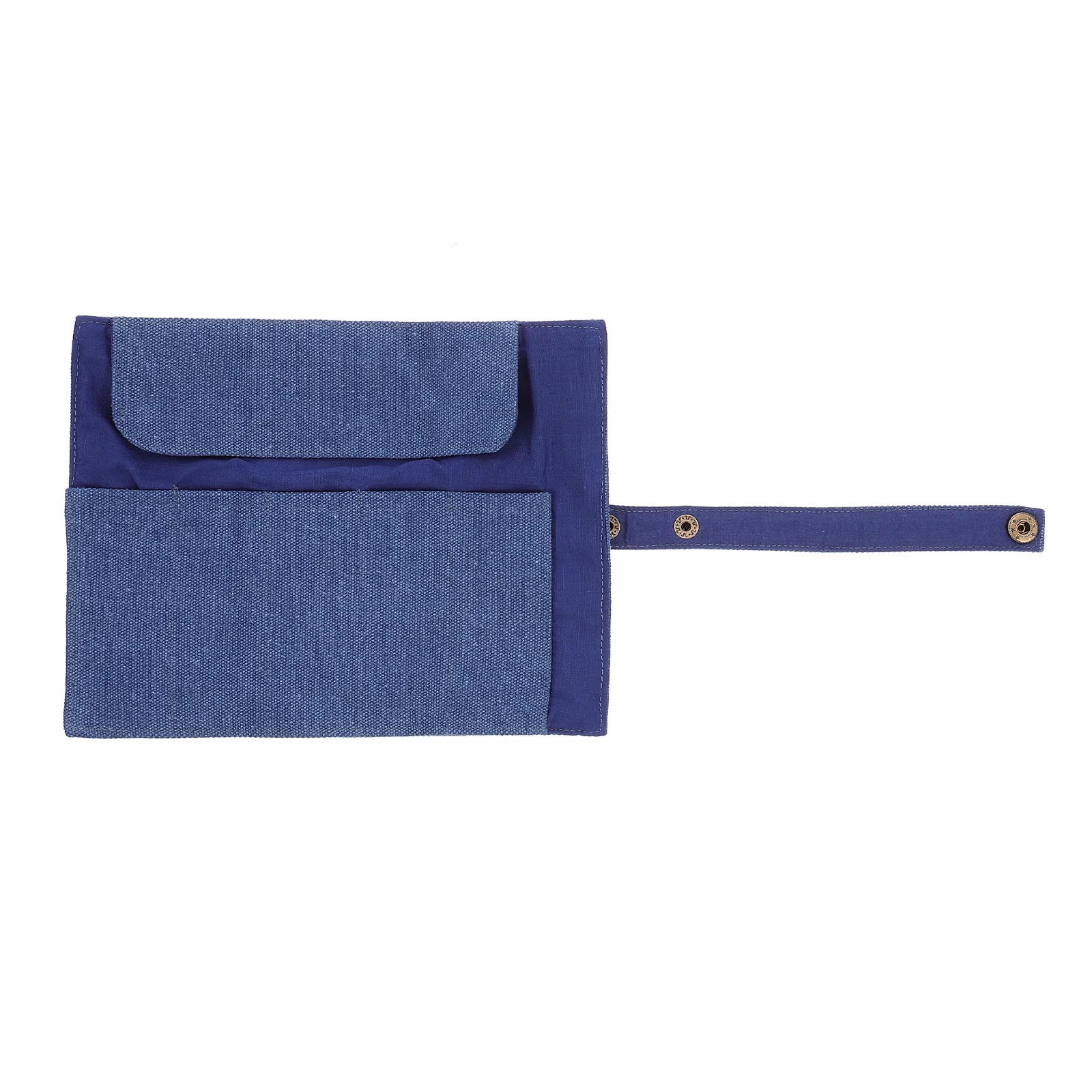 

Roll Up Pencil Bag Canvas Organizer Durable Break Resistant Large Capacity Portable Design for Writing Drawing Painting