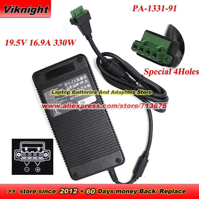 PA-1331-91 AC Adapter 330W 19.5V 16.9A Power Supply 133191ED123 Special 4Holes Power Adapter Charger