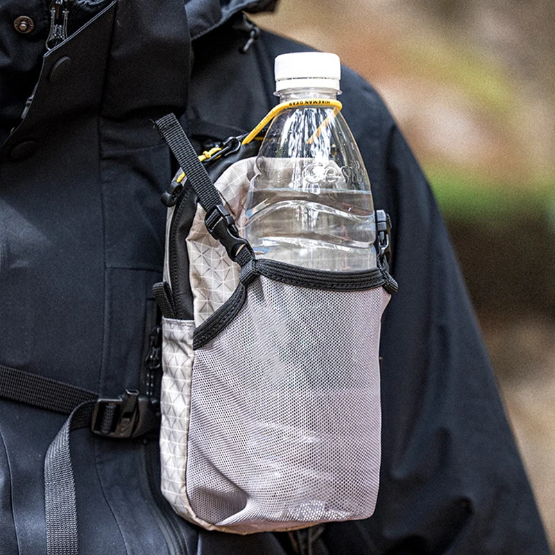 Mobile Phone Bag Water Bottle Carrier with Strap Outdoor Sports Waist Bag Portable Small Gym Bag for Camping Hiking Running