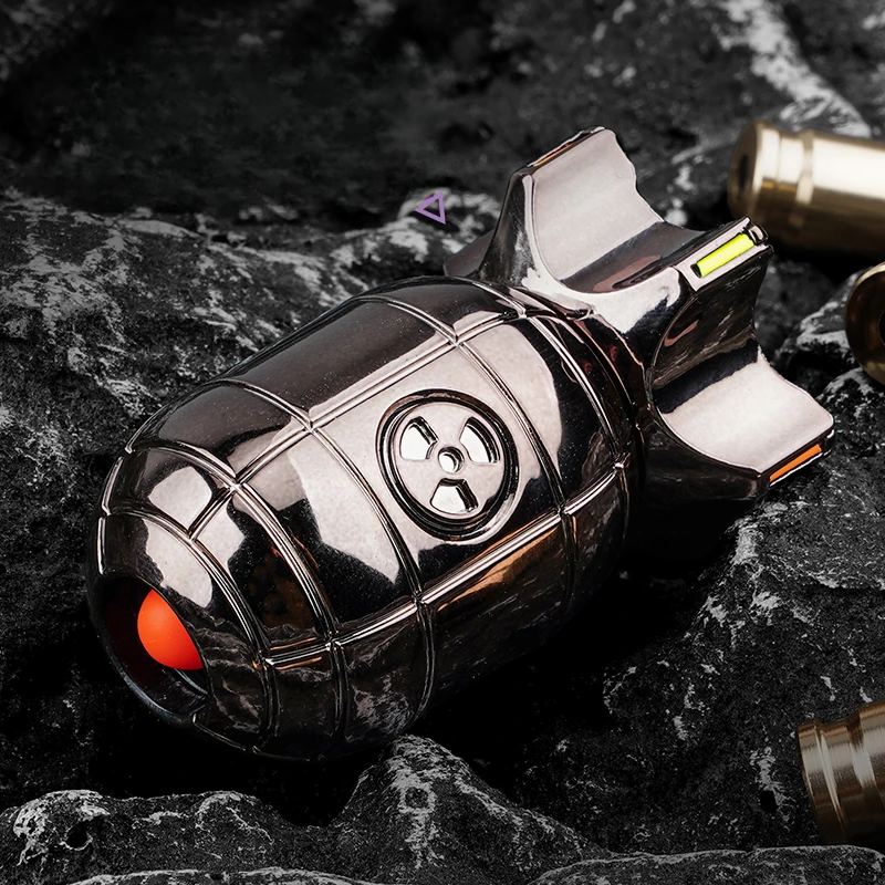 เด็ก Fidget ของเล่นปุ่ม Eject Shell Spinner ผู้ใหญ่ความเครียดบรรเทา Gadget Hand Spinner ของขวัญที่ไม่ซ้ํากันสําหรับชายยิงของเล่น