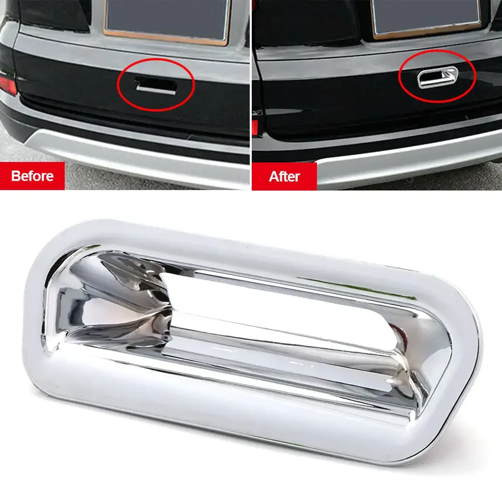 Car Rear Trunk Door Handle Decoration Cover For Honda CRV 2012-2016 Chrome Rear Trunk Tail Gate Door Handle Bowl Cover Trim