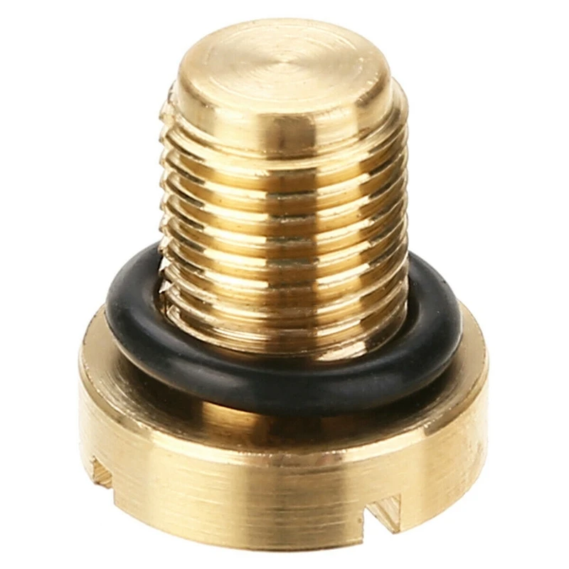 10x17111712788 Kühler überlauf Kühlmittel Ausgleichs behälter Entlüftung schraube Gold für BMW E36 E39 E46 usw.