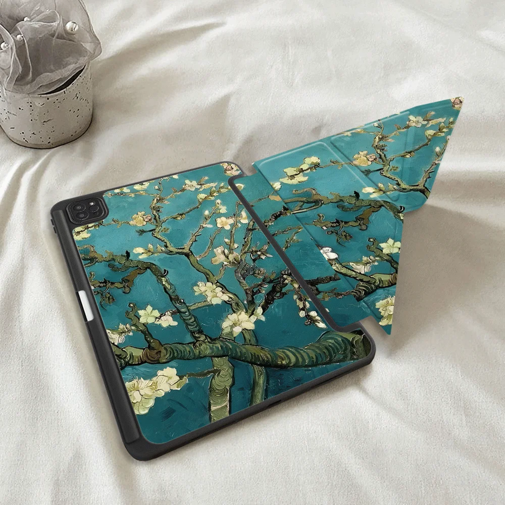 Tablet Case For iPad Pro 2025 Mini 6 7 Pro 11th 10th 9th 8th 7th 12.9inch Air 4 5 M3 M2 1 2 M4 11inch Holder Cover Creative Tree