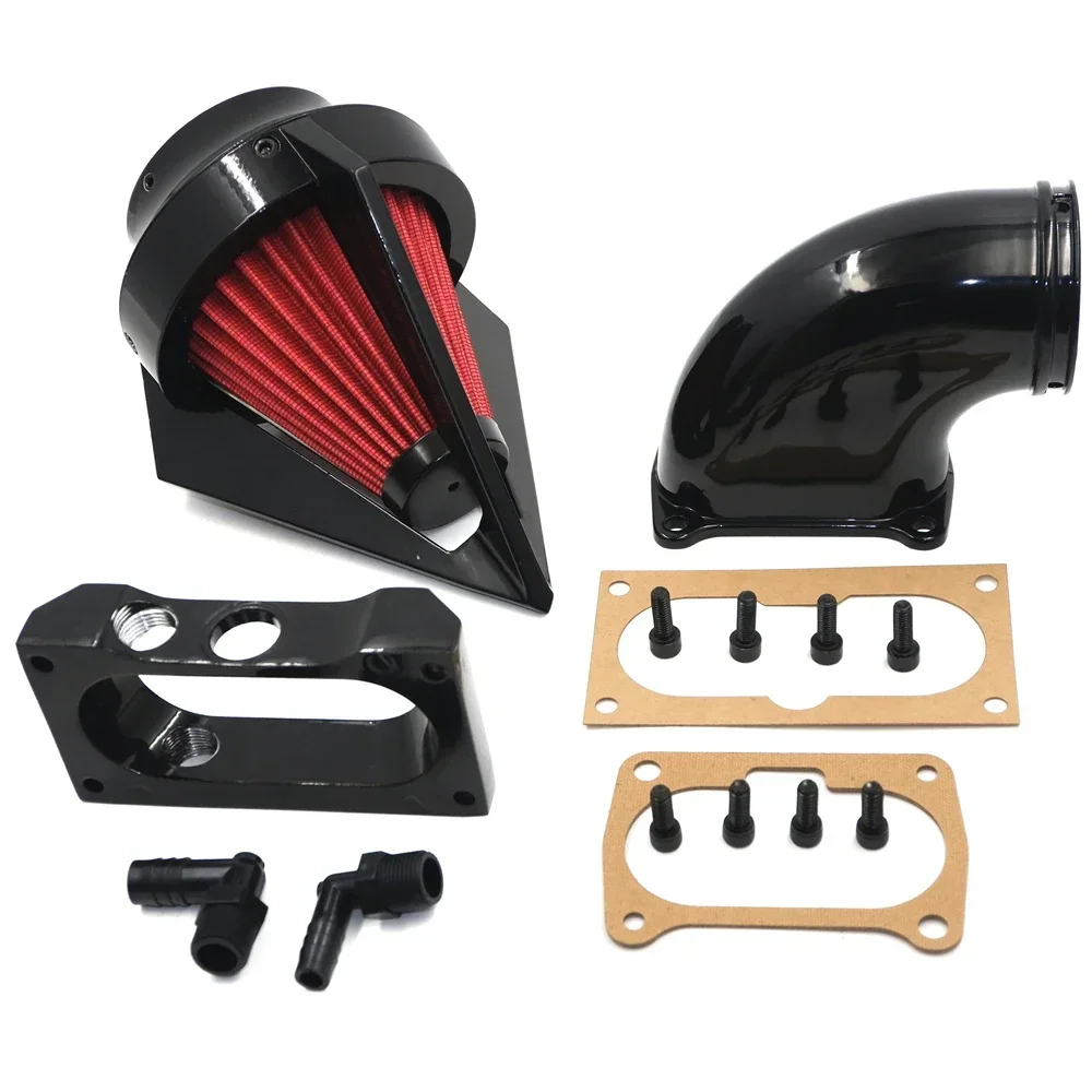 Gloss Black Diamond Air Cleaner Intake for Kawasaki Vulcan 2000 VN2000 Classic LT Aftermarket Motorcycle Parts