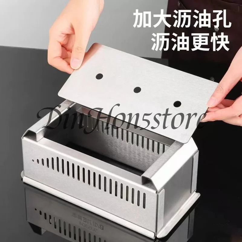 Meat Presser 304 Stainless Steel Meat Pressing Mold Box Square Brick Mold Yogurt Presser Tofu Presser