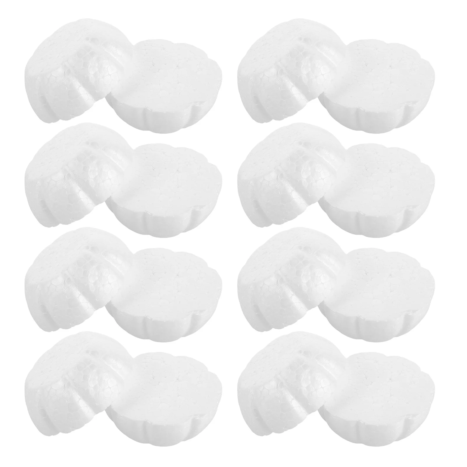 

15pcs Foam Pumpkin For Painting Blank White 3 Inch Mini Pumpkins Diy Craft Kit For Halloween Thanksgiving Christmas Decor -