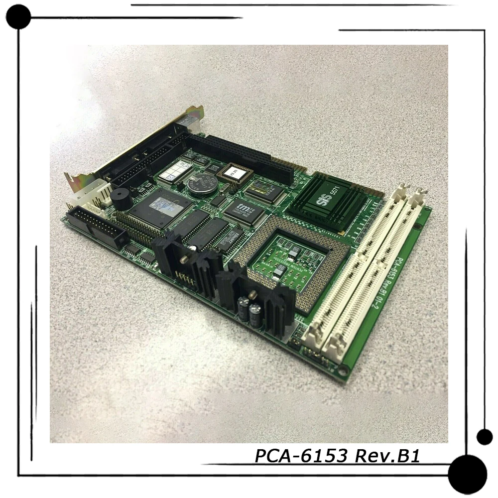 PCA-6153 Rev.B1 For Advantech Industrial Control Panel Half Length Work Control Motherboard Good Quality