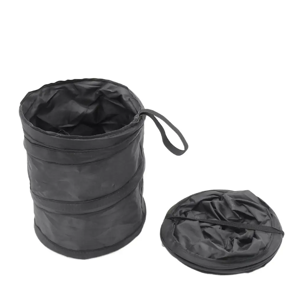 

Portable Car Trash Can Durable Foldable Hanging Car Storage Bucket Chair Back Oxford Cloth Storage Bag Trash Can