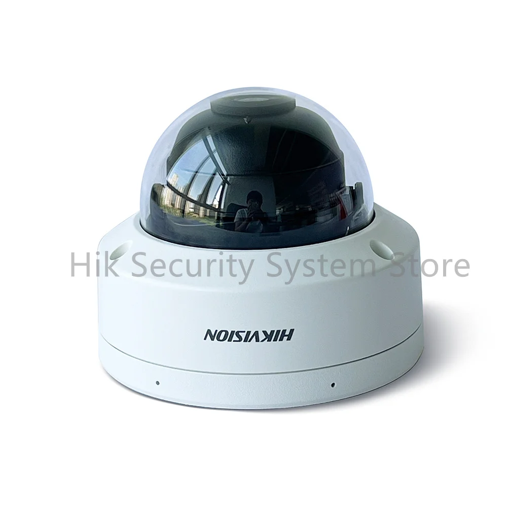 Imagem -06 - Hikvision-câmera ip Dome ir com Mic Embutido Ds2cd1143g2-liu Ds-2cd1143g0-i Câmera de Rede 28 mm Poe Substituir