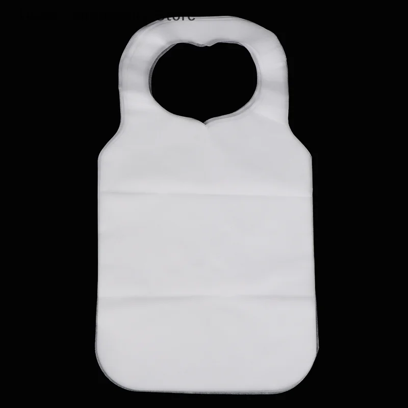 Afbeelding 4: 10/20 Stuks Wegwerp Schort Hotpot Olie-proof Anti-fouling Volwassenen Bib Draagbare Schoonmaken Koken Non-woven waterdichte Schort