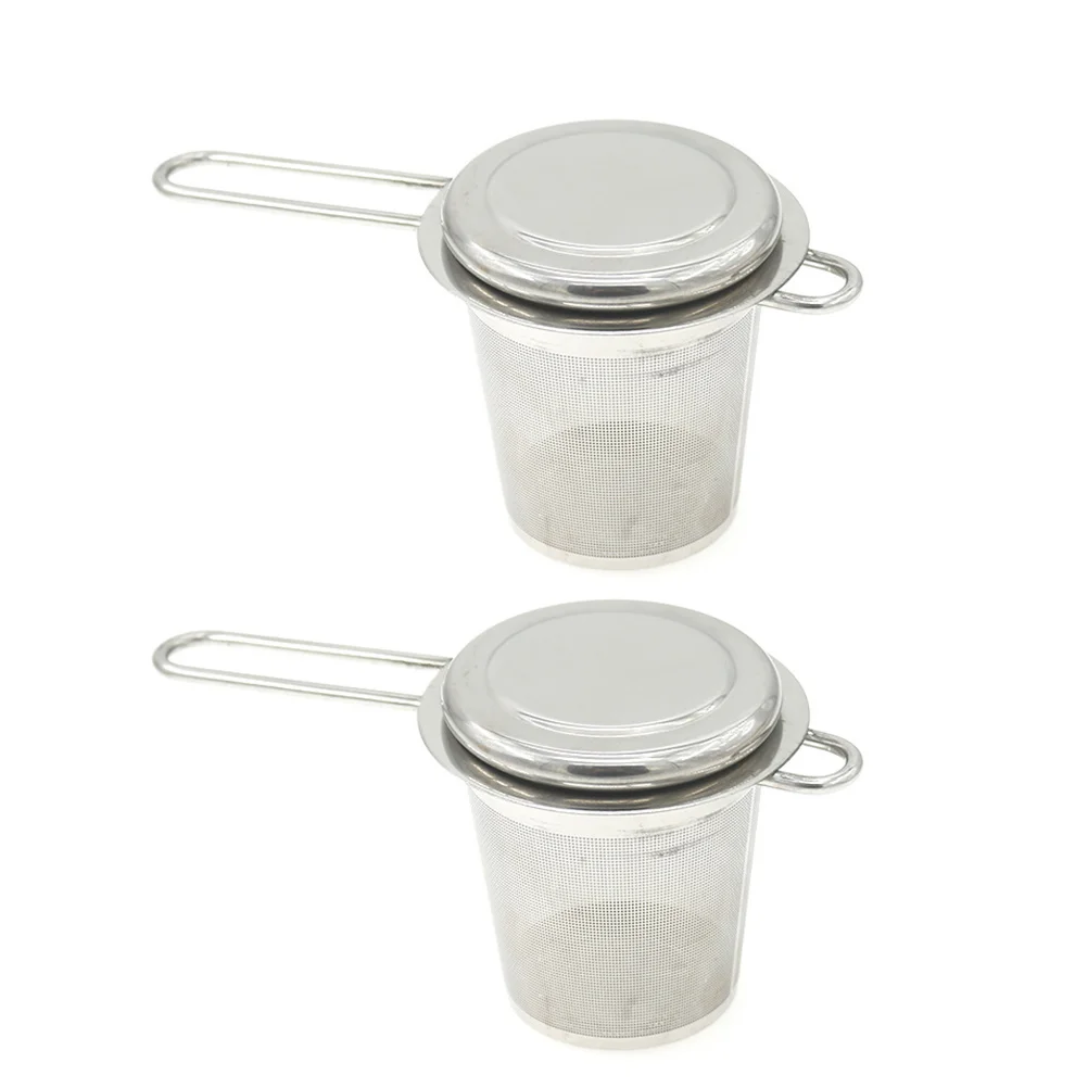 

2pcs Ball Bag Fine Mesh Strainer Infuser Creative Infuser Filters Filters Tea Strainers Kitchen Tea Leakers Bar Use