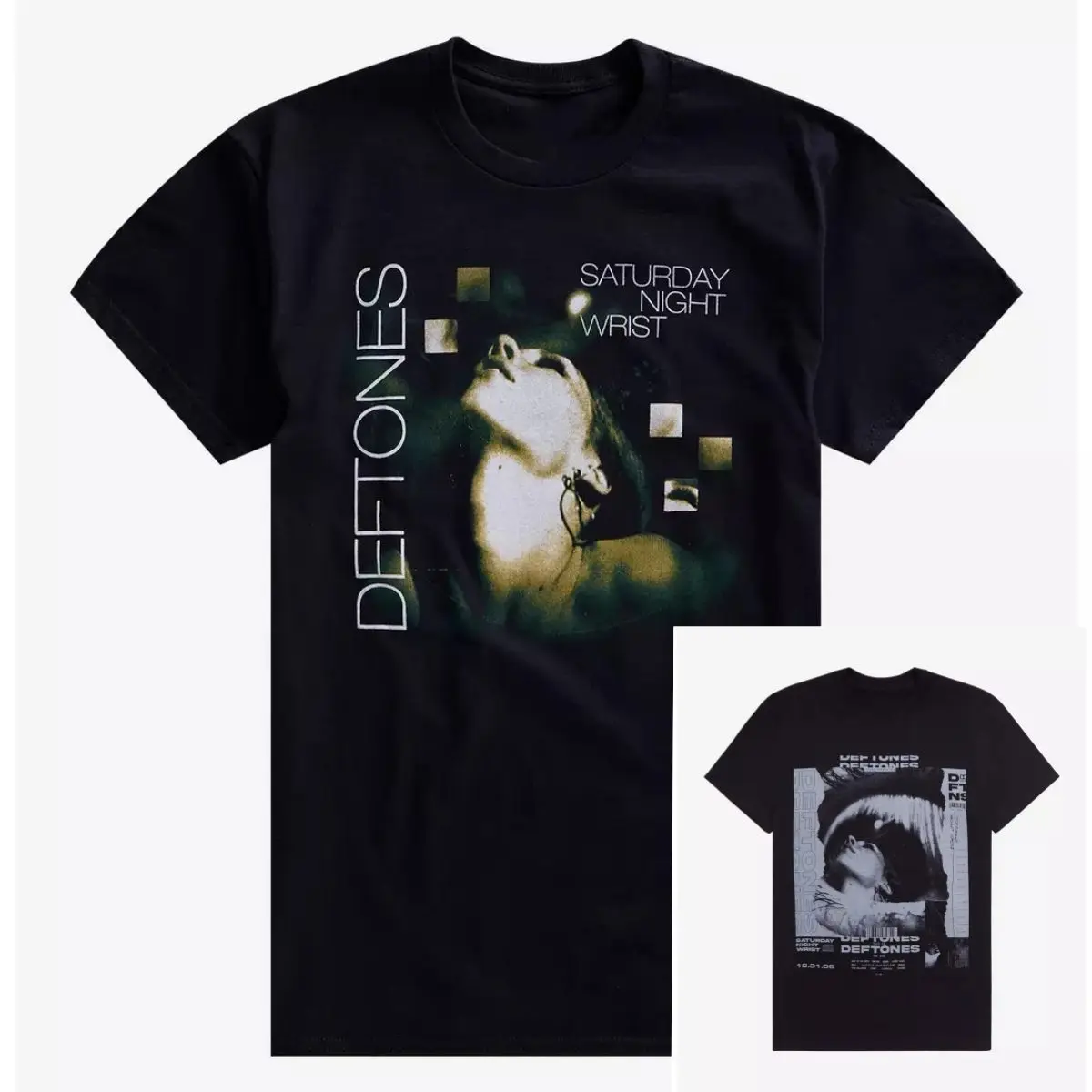 Deftones Saturday Night Wrist Band T-Shirt Baumwolle Grafik-T-Shirt Herren Damen Sommer Streetwear