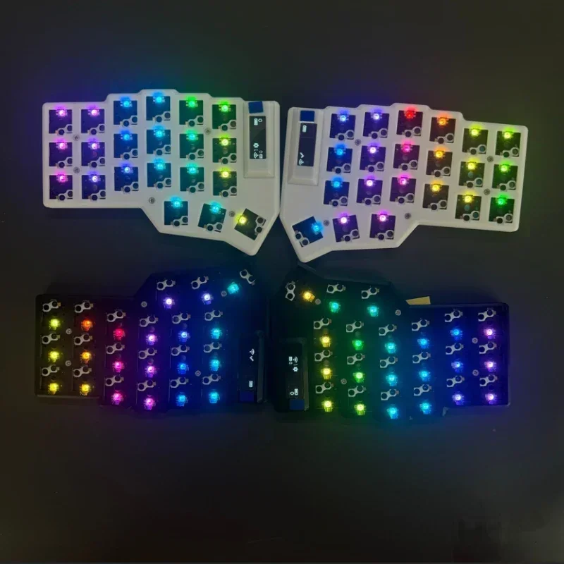 Corne v3 Choc Low Profile PCB Custom Split Keyboard Kit Materials Package RGB DIY Horn Split Mechanical Keyboard Game Choc V1