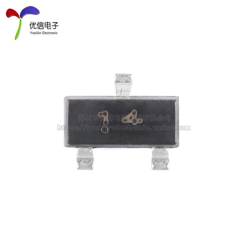 

(20Pcs/lot) DTA114ECA 14 SOT-23 50V 100mA PNP digital transistor triode