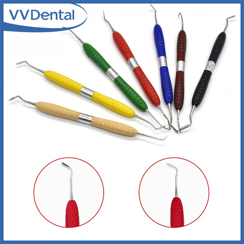 

VVDental 1 шт., стоматологические шпатели из смолы, наполнитель, инструменты для наполнения композитной смолой, нож из смолы, эстетический инструмент для восстановления