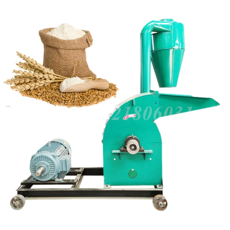 

Fully Automatic Turmeric Grinder Corn Cob Straw Crusher Machine Corn Rice Husk Hammer Mill Pig Feed Crusher Machine for Sale