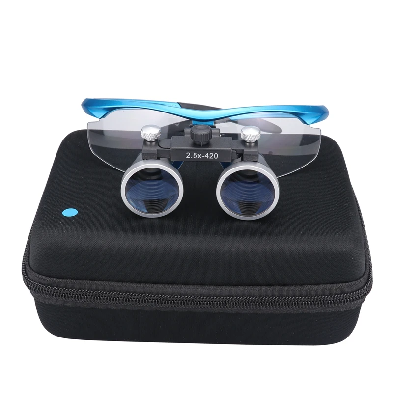 Dental Loupes Binocular Magnifier 2.5X 3.5X Dentistry 320-420mm Magnifying Glasses Surgery Surgical Lupa for Medical Operation