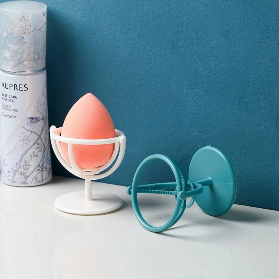 1PC Makeup Sponge Holder Sponge Organizer Puff Shelf Drying Puff Support Cosmetic Sponge Stand Egg Woman Make Up Storage Tools