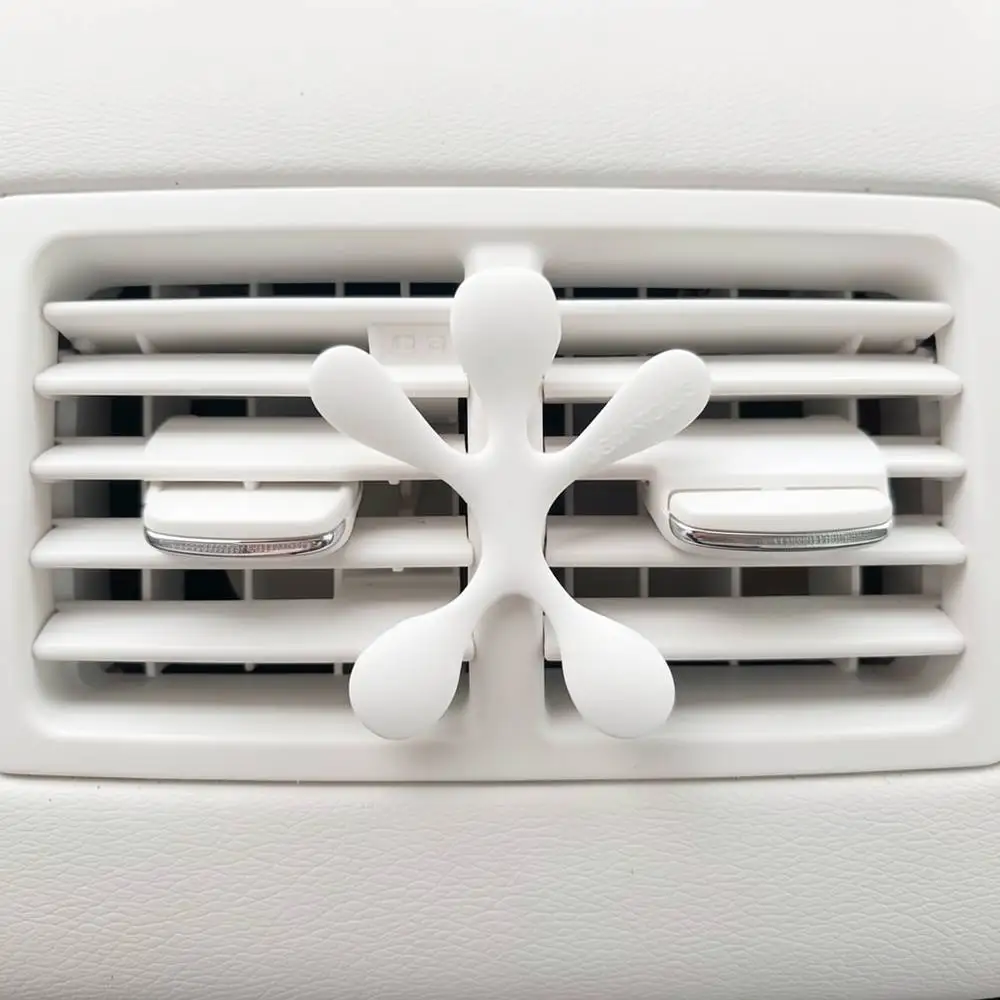 Car Air Freshener Vent Clip Home Office Decor with Multiple Refill Pads Long Lasting Scent