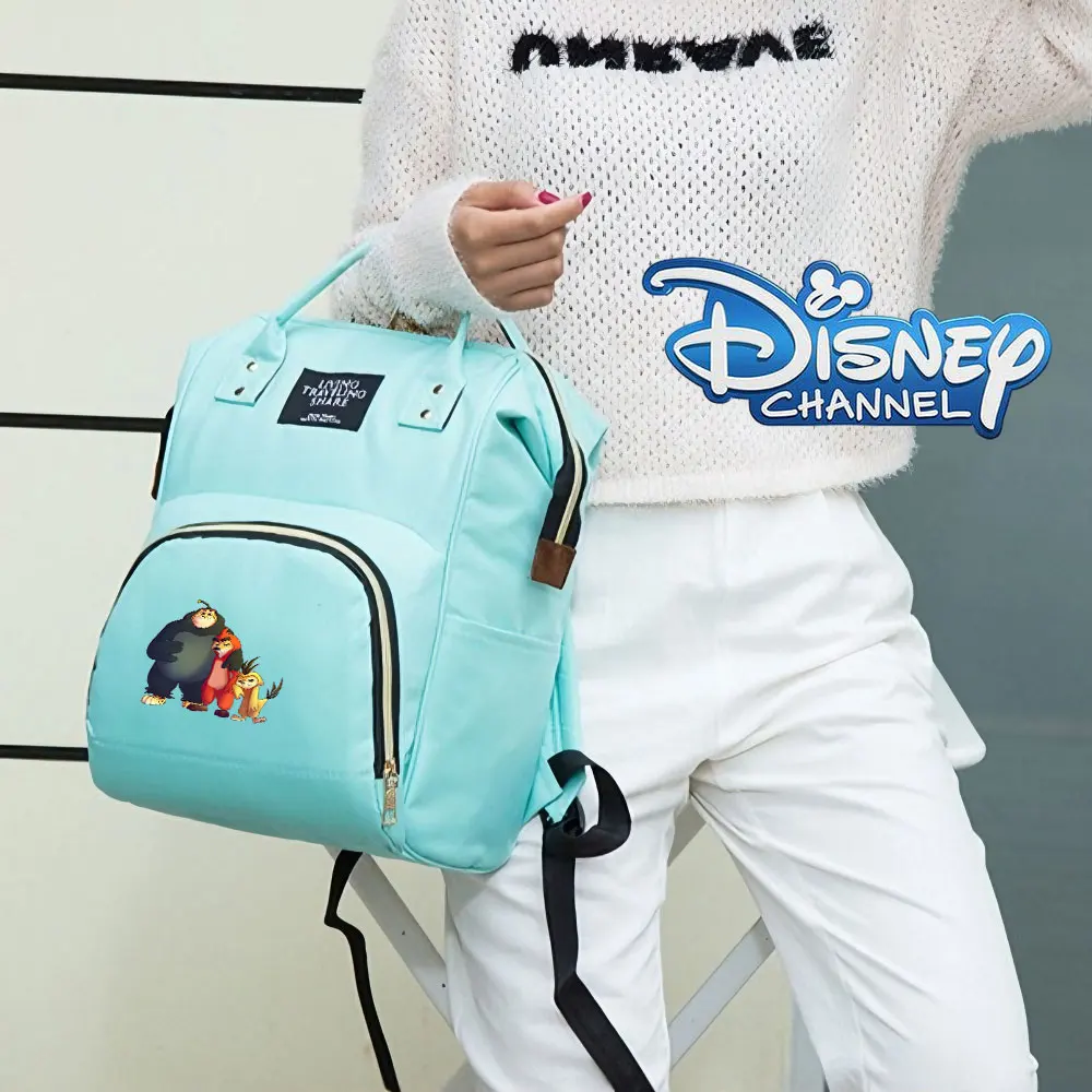 

Нейлоновый рюкзак Disney Zootopia для мам с дышащей спинкой, удобная сумка-переноска для длительного ношения